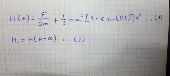 ) 2 mwL1+esin (Bt] x H(e)= + 2m H. HCe=0) . 2)
