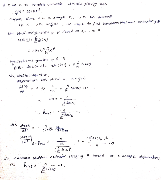 1(8)ะ In L(IA): nQn@tl)+8, In K) aitBj 门 nl n sampla obiervahmy