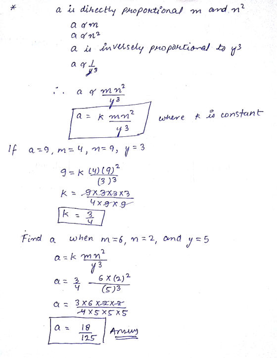 2. a dm 2. 2 where k consfant (3 )3 333x2 K Fimd a wher 2 a 8 12S