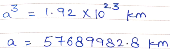 2-3 .2X1O km a 57689982 8 m