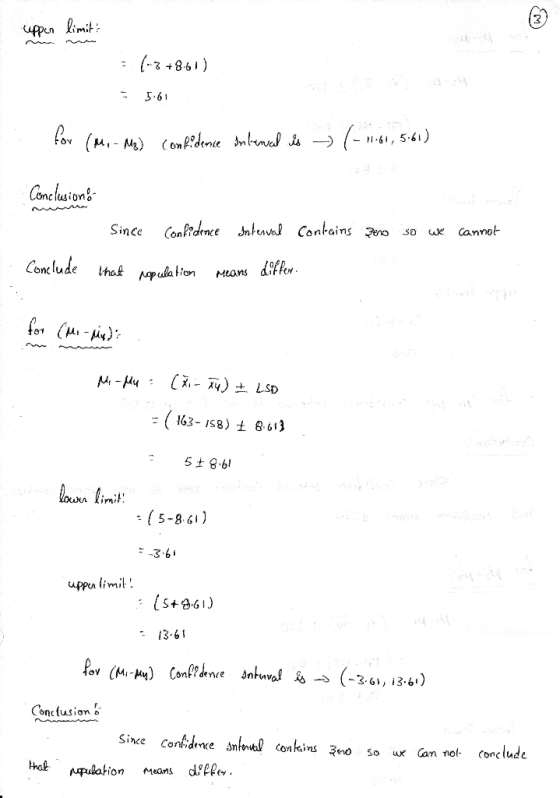 4pen imit (198+2- 5.61 -HA, 54) Conctusion Confidence dntnval Contains eo Since cannot Conclude differ that pulaion Mans M-Hu