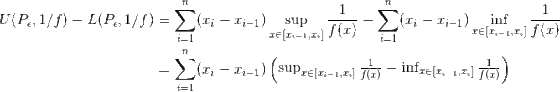 (zi-ri-1) re [inf TiTi-1sup f(x) 2ー 7l Ti-T 2-1