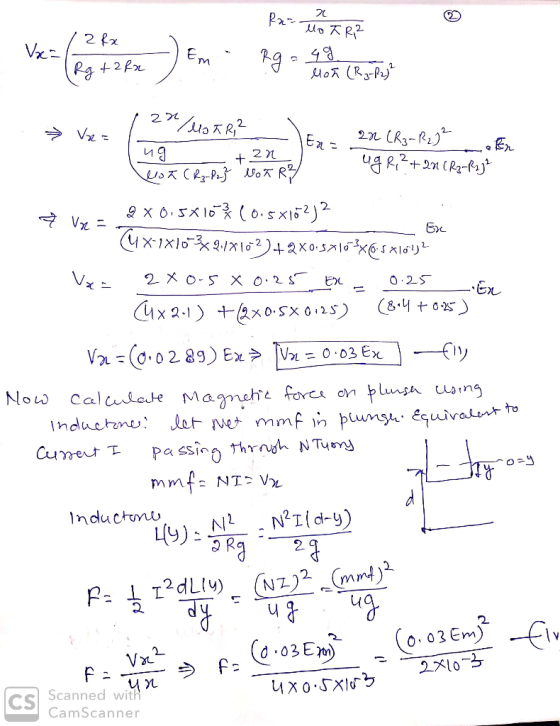 2 fx Vx 4 o (R- Em 2% CRs-Ri Vx = 2n +2 2 Vt Ex X O 2-5 ux 2-1)xx 0125) = 0 .03 Ex V V(0.0289) Ex blunsa sing to No Calulate