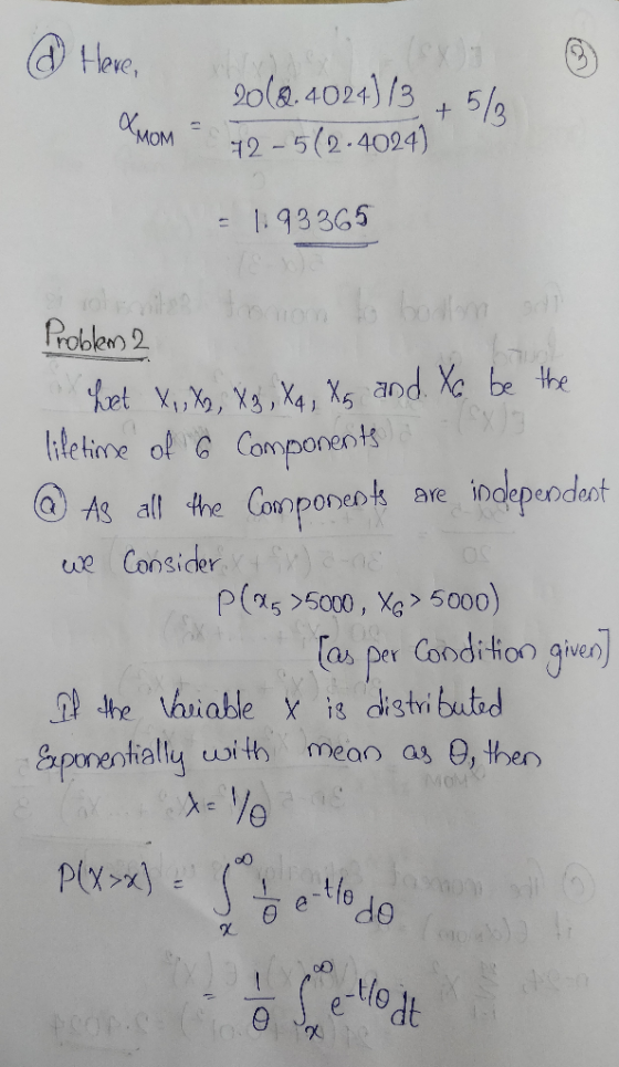leve 90(8 4024)/3 +5/ 2-5(2.4024) 1:933G5 OM = obden2 GComponer Asal! the Comporeok ave independaof ue Consider P (%; >5000 ,
