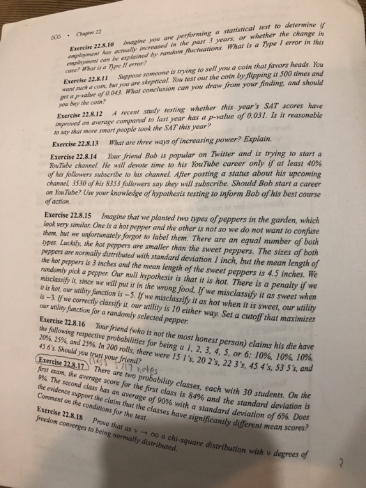 006Chapter 22 Exercise employment has acualy increased in the past 3 years, or whether the change in empleymens can be explai