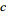 c