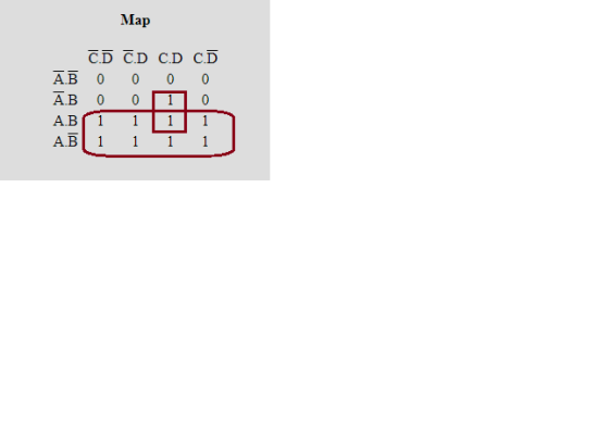 Map CD C.D CD CD 3 CI) AB 0 0 0 0 AB 0 00 AB1 111 AB 11 1