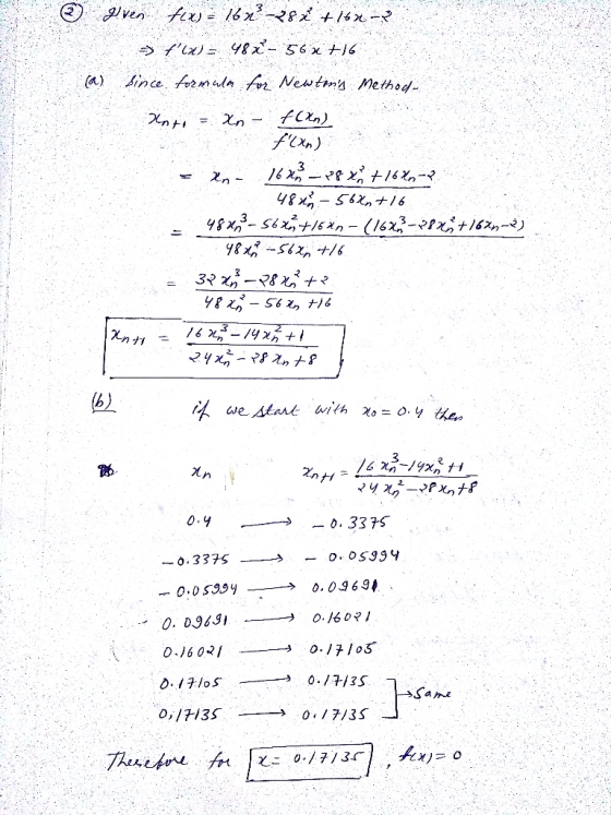 (A) Aince.frenuln f盵. New tin込 Method- 踟 -0. 3375 - O.OS994 a he 0,17-135 う 0.17/35 に0.1713
