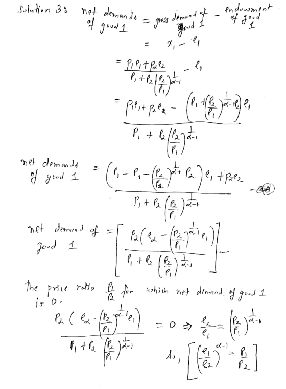 Solin 3 indowmtat net deman d res demand P, / net clmnd gd 1 Jord ( the hih net diand fg.d1 Ph 2 od- - }