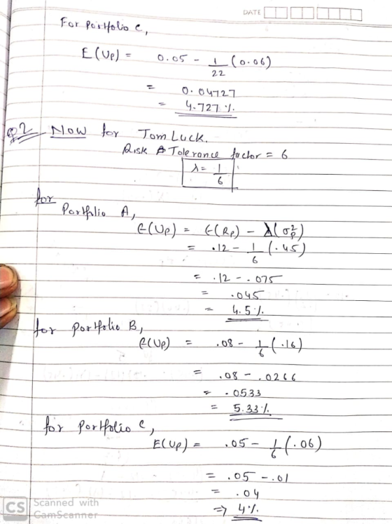 DATE For 0.04727 = 4.127 . C, Y 2 5.33 06 Cup) 0 Cs Scanned w
