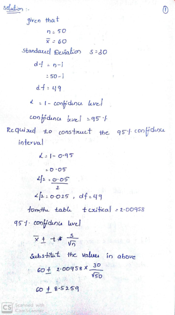 jivcn that :50- i conがdence i.ve. 45.1 Rcquix to constouet the 9 con dunu interval 2 0 015, df-49 formthe tab cxitical 2-0095