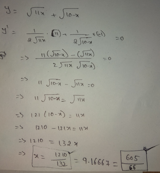 11 J 10-34 = Jib. 121 110-A) . W 12 1o Co S = 9.1666に 132