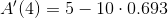 A (45 10 0.693