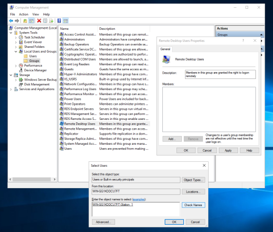 Computer Management File Action View Help ?E Computer Management (Local System Tools Task Scheduler >Event Viewer Shared Fold