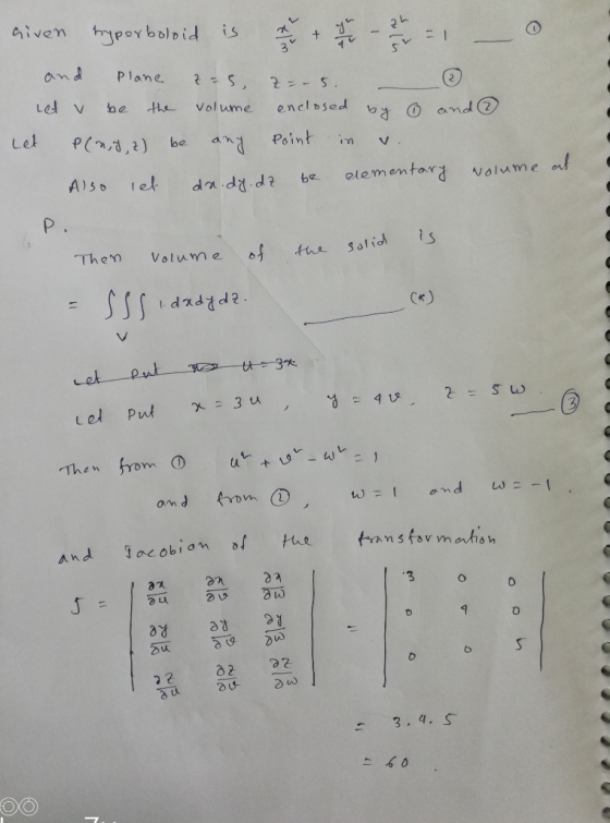 aiven is + and Plane 2-S enclosed be the Volume CAnd (2 Lel Point be and V ementar tel A)50 Nolume es eler be P.RP.Kp P. i s