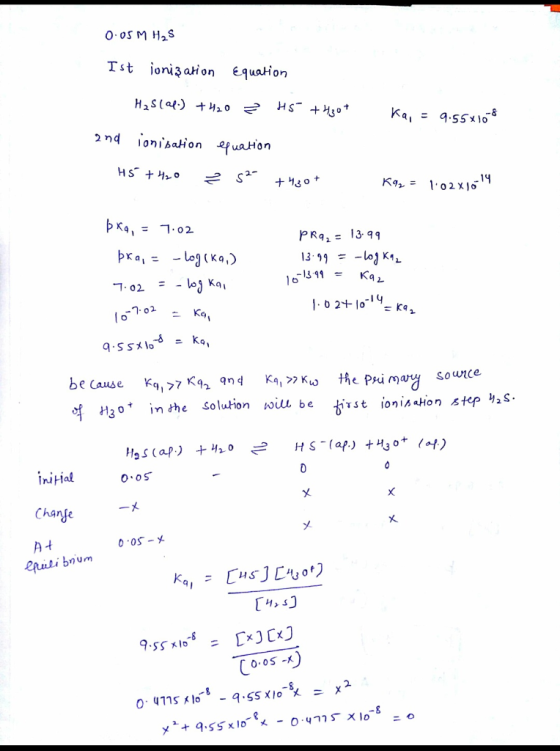 Tst ioni3aonuaion Kal a:55%)。 = +H30 + バ = 1.02x10 14 PR92= 13-99 peal = -log (Ka) 13-99 Ka 7-02 lo Ka 억 H3 o + inthe Soluti