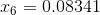 I6 = 0.08341