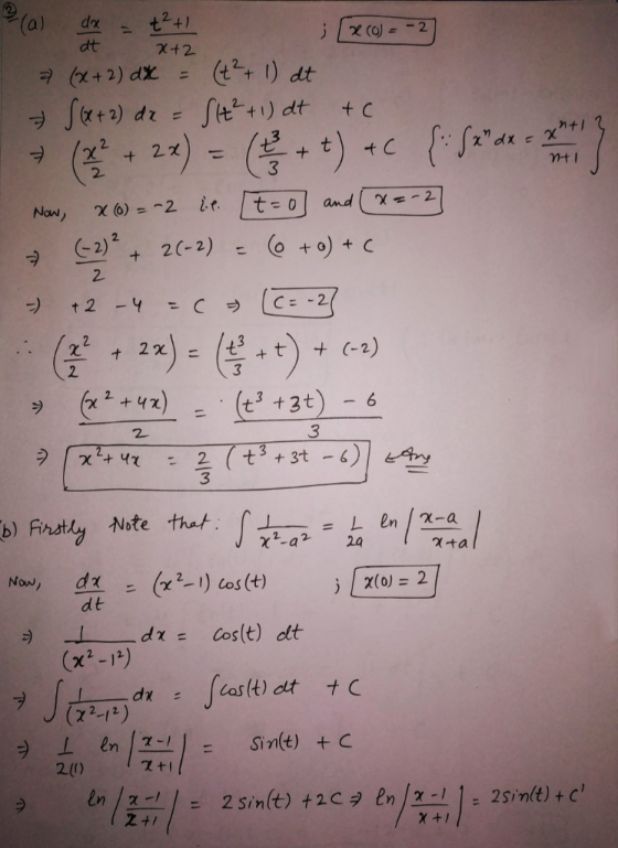 dt ntl 2 + t +C nt I 2. 2 2 3 3 d t (x2 -1) (72-12)