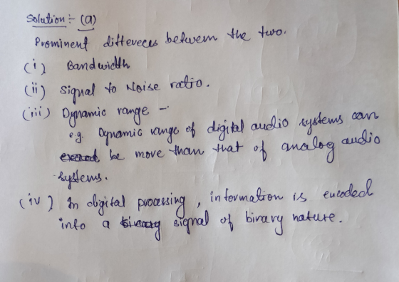 Solution (a) Prsmivent dittevecus bekvem the tuo. (i) sil o toise ratio. she (ii) 멤omic range o Notse pdlews 1 V o bivay hatu