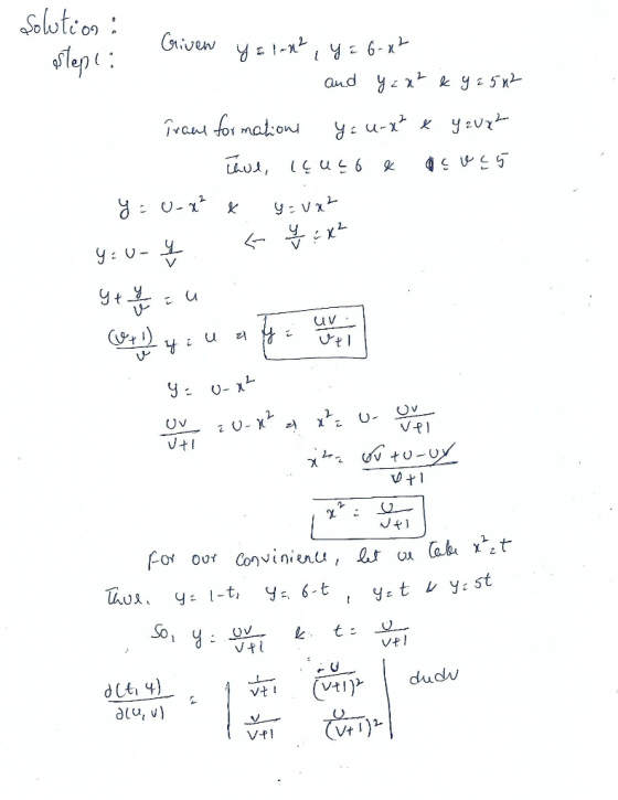 ven aud y: -노 2- So Li dCti 4) dudv