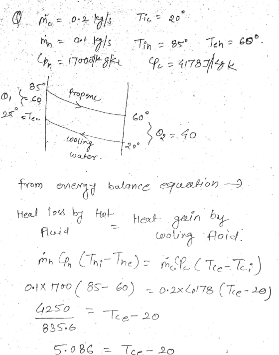 Fic Teh6 Tin fropene 0340 water balance quaron wat Heal fo b gain by Cooingfloid h TTne)-m Te-Te) Hot Heat Pluid 0.2xp178 (Te