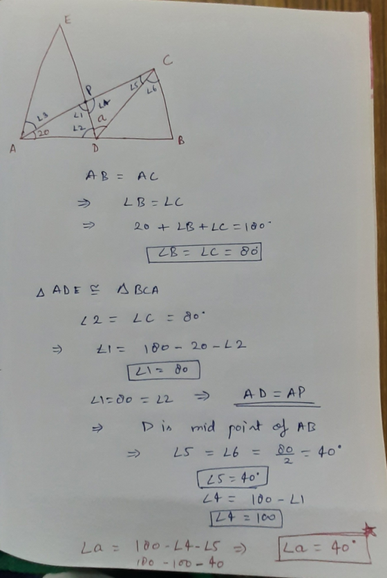 au AB = AC 2.