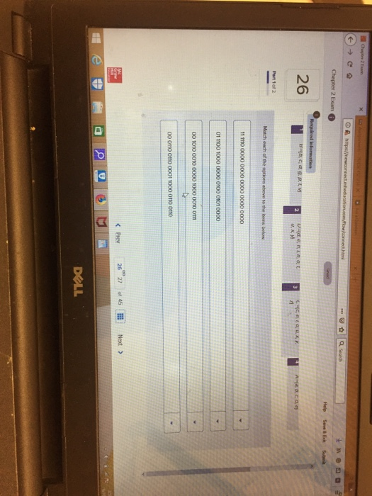 N Chapter 2 Eam OA https/hewconnect.mheducation.com/fiowfoonnedtht Q Search Chapter 2 Exam Gned Help Seve& Exh Submin Roquire