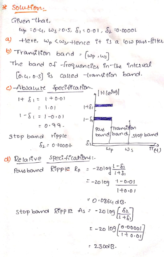 Solutfen Gven lhat, up 04, Lo 0 S, S1- 0.01, Si 0.00000L a lere, p ence t a low pas fite bTraniten band The band o.f -frequen