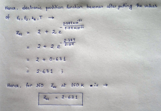Hence, electronie panhhion funchon betomes after putling the velues of &, e, ka, T -2) 2.383 x10 .OX10 21 2 2, e R.387 2 2 e