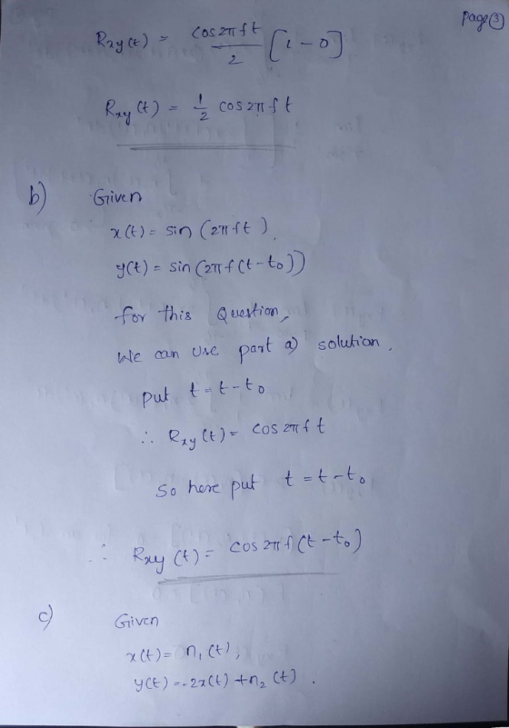 zd b Grive n 26): sin (271-ft ) lwle can Une part soluhton 0 So hone put t=t-to Given