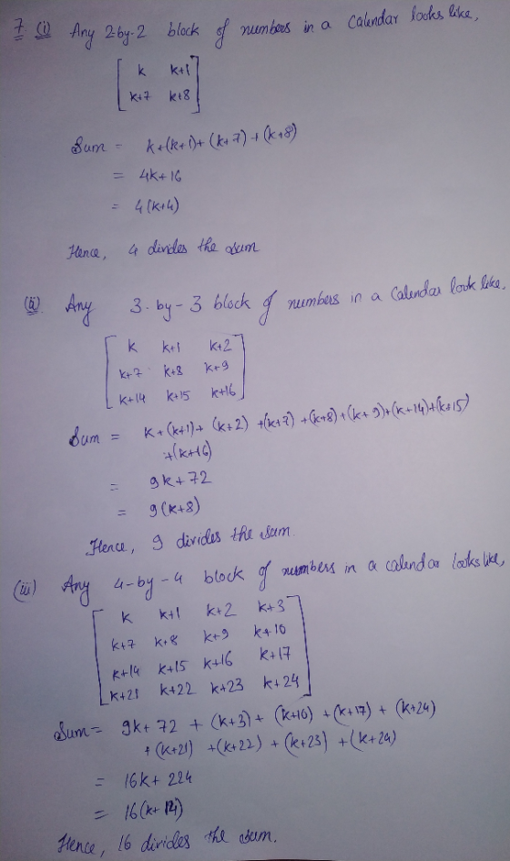 by-2 block s 4 (kil) k k+ k+2 9 (k+8) Henu, 9 dividas thu Sum k kt k+2 k+3 k+21 k422 k+23 k 24 こ 16kr 2.24