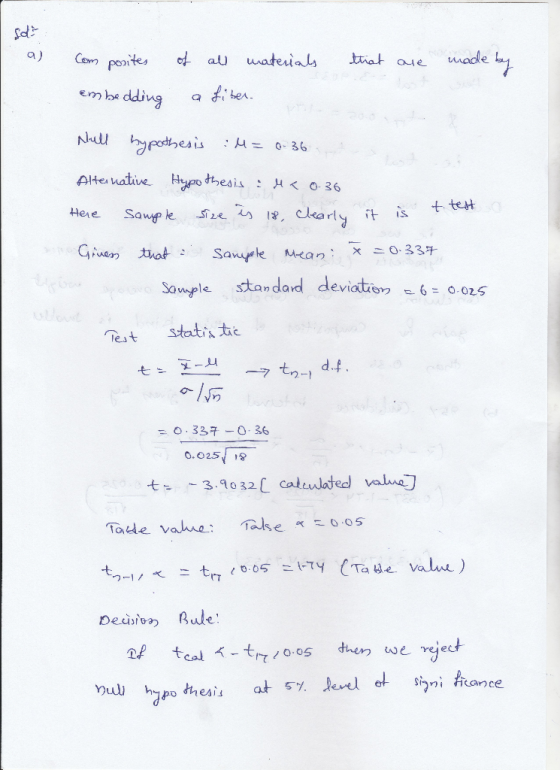 em he ddi sen vq tes ative Hypro dhesis ttet Sample standard deviate ro-6-o.025 Test statin tie O.330 36 0.025 31032 cattudot