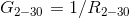 G2-30 1/R2-30