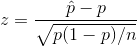 р-р VР(1- р)/п