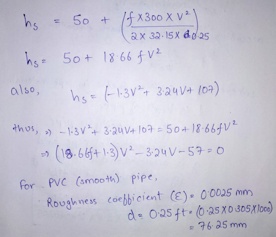 = 50 + X300 X V2 ax 32.15X d25 50+ 1866 f V also, hs13V 3-24V+ 10a) thus, 1.3v 3.2uV+ 10t50+18-66fV - 18.66f+1.3) V-324V-57 -