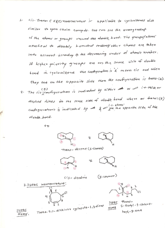 /Qrityづnu upr are onhe3cme sivt.pup clone) they ane cm+Ae -rposite side then He coin Iwration s trans-CE). C Z-) H@ Cl Ci 1t