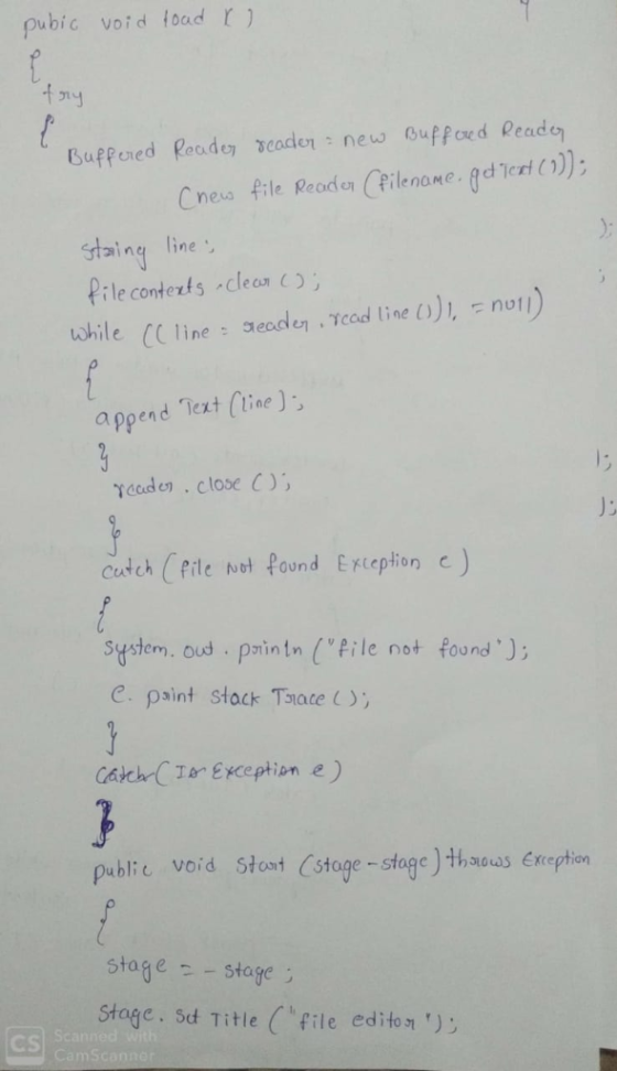 pubic void foad 4 51 Buffoed Reade긔 coder, new BuffeudPeadq st ing line.」 Pile contexts cleos a ppend Text (tine) cade.close