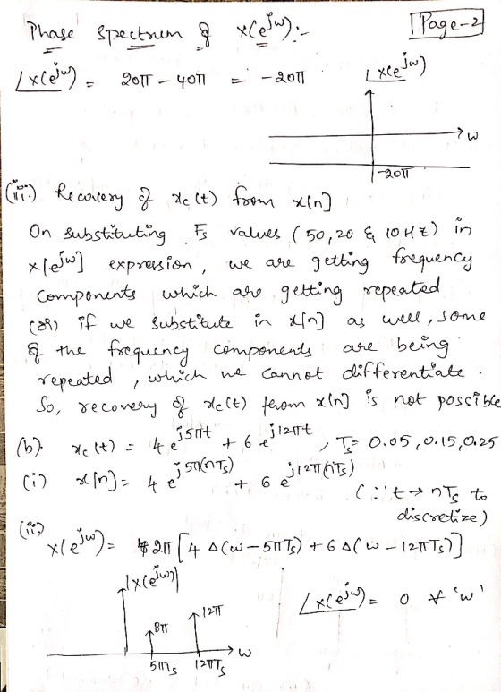 ae be fs not possibe c (t) discretize) BT