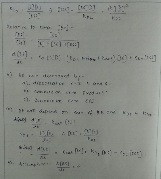 Cec D 2 Relative to total CETJ Ctcy EsJ d [ts] ESS d t ti) s can dectroyed by - a). dissouaton into E and s b). convergion en