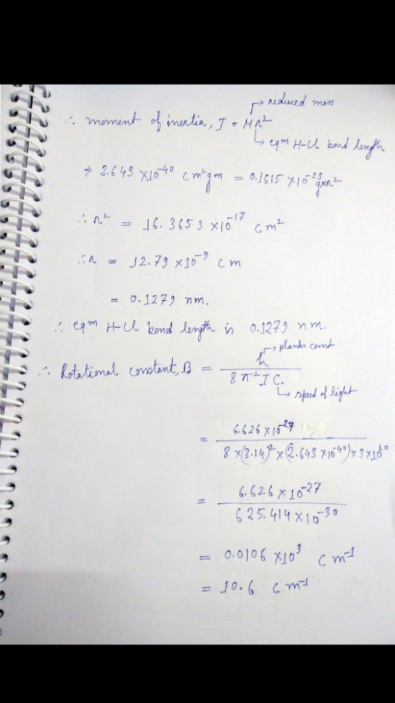 momen 6.626 지 f. 626 3 1627 25,411 X1o = 0.0106 X10° Cm = 10.6 cm