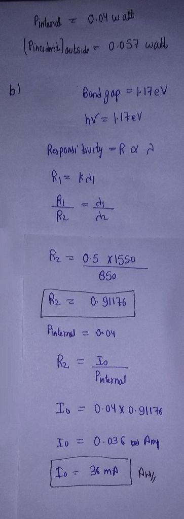 Pinlenalで 0.04 want bl k el R, 0.5 x1550 850 R2で 0, 91176 Pnternal Zs = 0.04x 0,911As