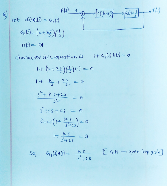 t G) Hl)o chanacteisb equation i k S It k S St 25