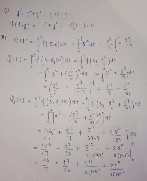 t 10) = O (a) dct) =8,0)ds =ds - t 2 3 t (t)=(5,19)) ds 4(5, 3 2 t 2 dls S + t 3 +t7 3 63 (t) = t(,d,15) ds = 97 (s, + 63 2 3
