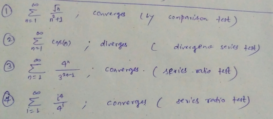 「方 6o diver ges C. divo ds 4 converges. Cseles . Tako +1A) 213