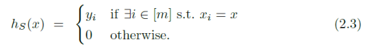 0 otherwise. (2.3)