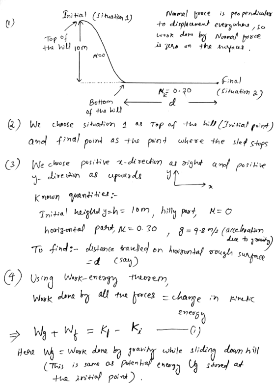 to tisplaument every wh ,so in a M^ 0.10(situahen a BoHom and final poin4 as the point cole the slef stops 젯 ed on hvoi^vr an