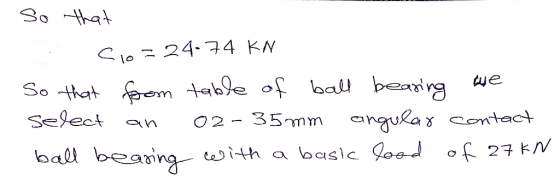 o that Sefect bal bearing with a basle ood 7M