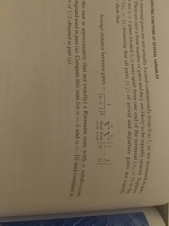 e terninal gates are not actually located continuously from 0 to I, as w There are only a finite number of gates and they are