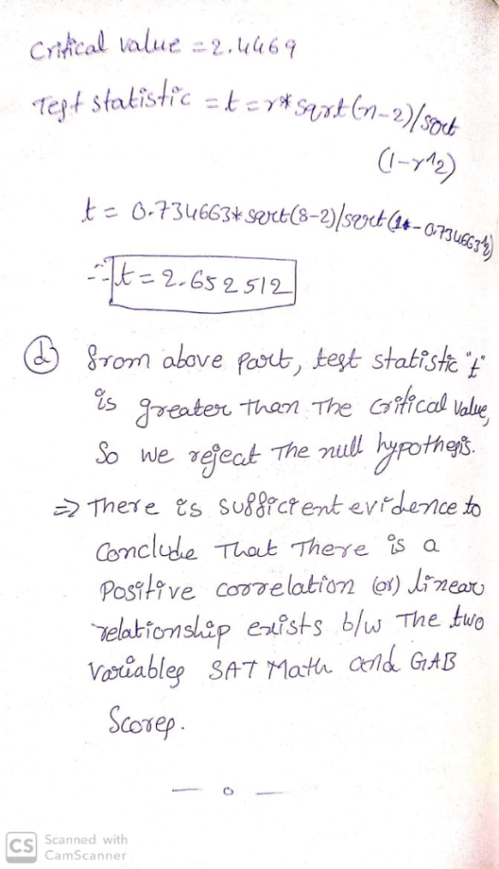Cythcal value . G-72) 073 grester thaon The oical val LS So we gear The Mull h pothqt 之There es su88qct ent evidence to a Com