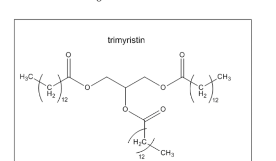 trimyristin Hас. CHз Н2 12 Н2 12 Нас, CH3 12